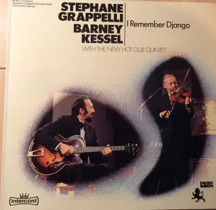 Stéphane Grappelli , Barney Kessel With The New Hot Club Quintet - I Remember Django