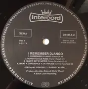 LP - Stéphane Grappelli , Barney Kessel With The New Hot Club Quintet - I Remember Django