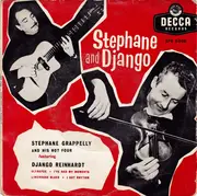 7inch Vinyl Single - Stéphane Grappelli And His Hot Four Featuring Django Reinhardt - Stephane And Django - Yellow label