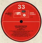 LP - Stéphane Grappelli & Diz Disley Trio - Violinspiration