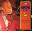 Double LP - Stephane Grappelly Et Son Orchestre / Jean-Luc Ponty Quartet - Les Grands Violonistes De Jazz