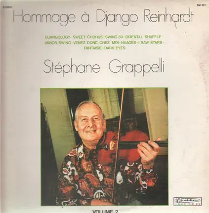 Stephane Grappelli - Hommage a Django Reinhardt