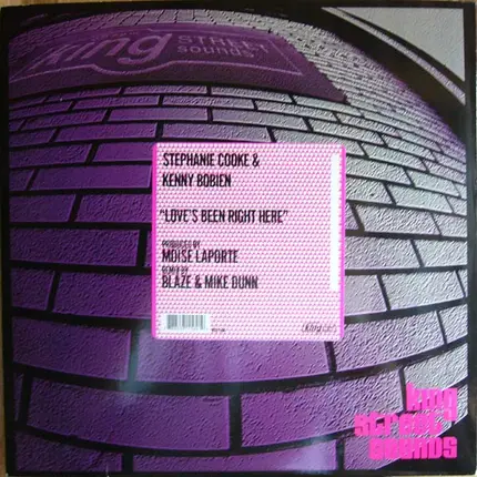 Stephanie Cooke & Kenny Bobien - Love's Been Right Here