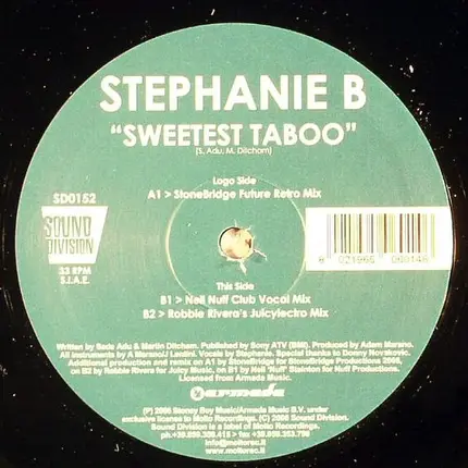 Stephanie B - SWEETEST TABOO