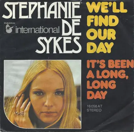 Stephanie De-Sykes - We'll Find Our Day