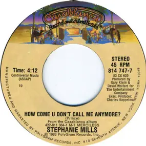 Stephanie Mills - How Come U Don't Call Me Anymore?