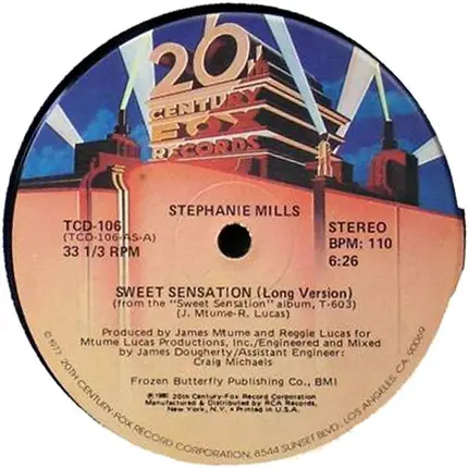 Stephanie Mills - Sweet Sensation