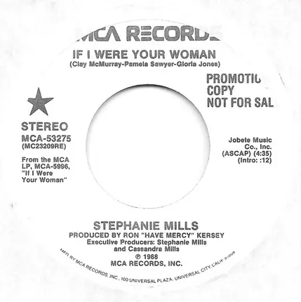 Stephanie Mills - If I Were Your Woman