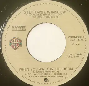 Stephanie Winslow - When You Walk In The Room