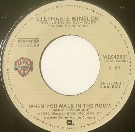 Stephanie Winslow - When You Walk In The Room