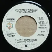 Stephanie Winslow - I Can't Remember