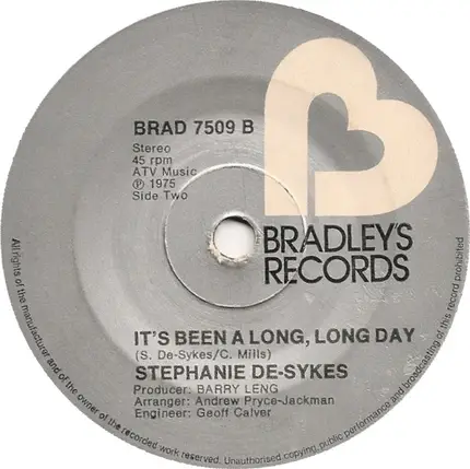 Stephanie De-Sykes - We'll Find Our Day