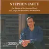 CD - Stephen Jaffe - The Rhythm Of The Running Plough • Four Songs With Ensemble • Double Sonata