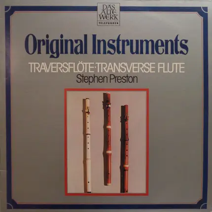Stephen Preston - Traversflöte ∙ Transverse Flute