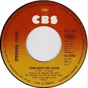 7inch Vinyl Single - Stephen Stills - Turn Back The Pages