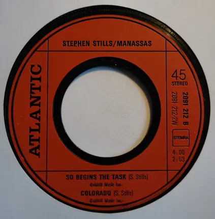 Stephen Stills / Manassas - The Treasure (Take One)