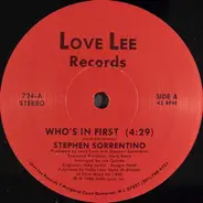 Stephen Sorrentino - Who's In First