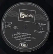 Double LP - Steppenwolf - Live - STATESIDE US