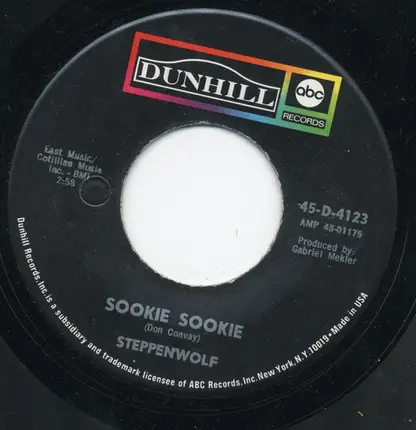 Steppenwolf - Sookie Sookie / Take What You Need
