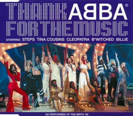 Steps , Tina Cousins , Cleopatra , B*Witched , Billie Piper - Thank ABBA For The Music
