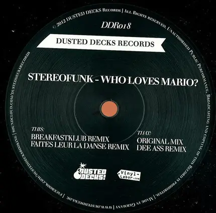 Stereofunk - Who Loves Mario?