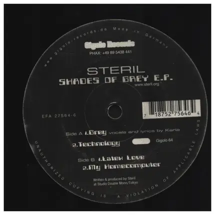 Steril - Shades of Grey EP