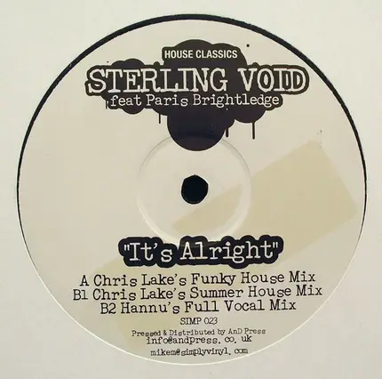 Sterling Void - It's Alright