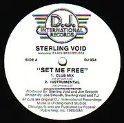 12inch Vinyl Single - Sterling Void Featuring Paris Brightless - Set Me Free