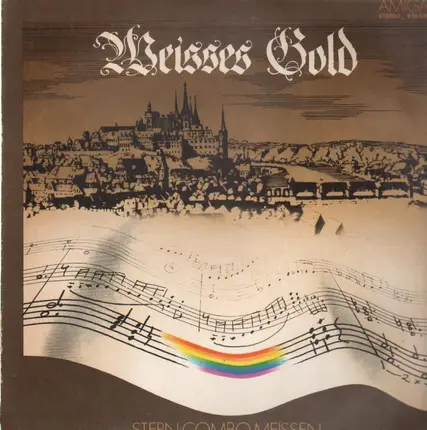 Stern-Combo Meissen - Weißes Gold