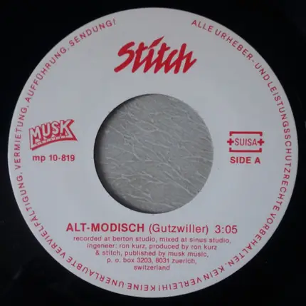 Stitch - Alt-Modisch