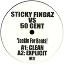 12'' - Sticky Fingaz - Sticky Fingaz vs. 50 Cent  (Jackin' For Beats)