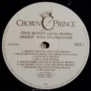 LP - 'Stick' McGhee & His Buddies - Drinkin' Wine Spo-Dee-O-Dee