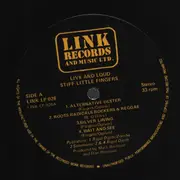Double LP - Stiff Little Fingers - Live And Loud!!