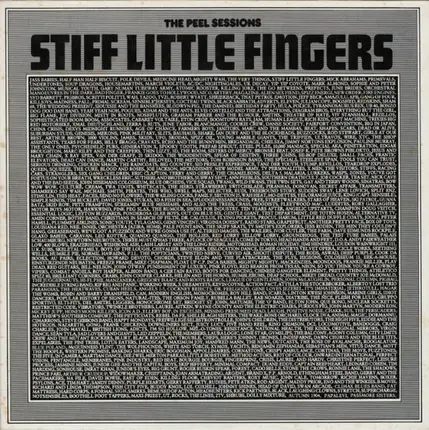 Stiff Little Fingers - The Peel Sessions