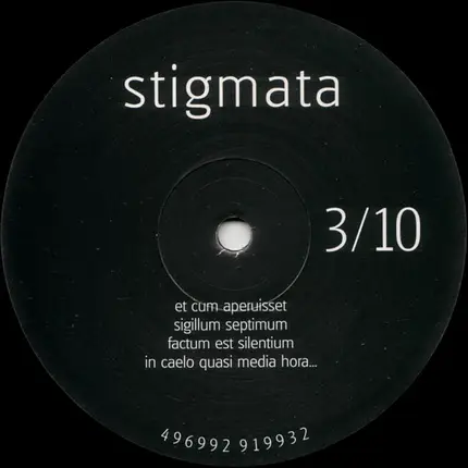 Stigmata - Stigmata 3/10