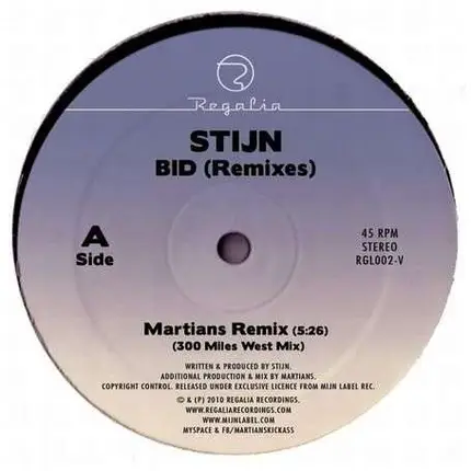 Stijn - Bid (Remixes)