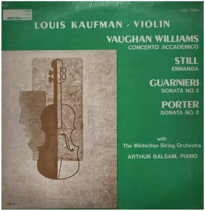 Still, Guarnieri, Porter (Kaufman, Williams, Winterthur String Orch., A.Balsam) - Ennanga, Sonata N.2
