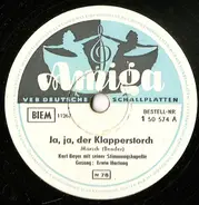 Stimmungskapelle Kurt Beyer - Ja, Ja Der Klapperstorch / Wir Beide Sind Ein Herz Und Eine Seele