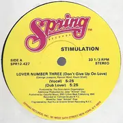 12'' - Stimulation - Lover Number Three (Don't Give Up On Love)