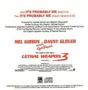 CD Single - Sting With Eric Clapton - It's Probably Me