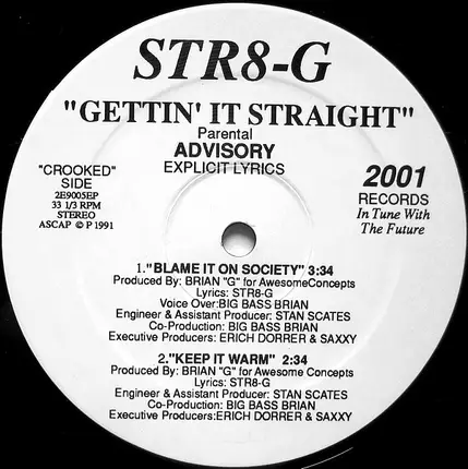 Str8-G - Gettin' It Straight
