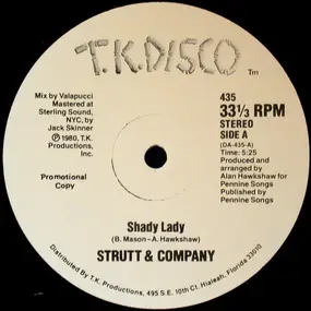 Strutt - Shady Lady / Shady Lady (Edit) / Airborne