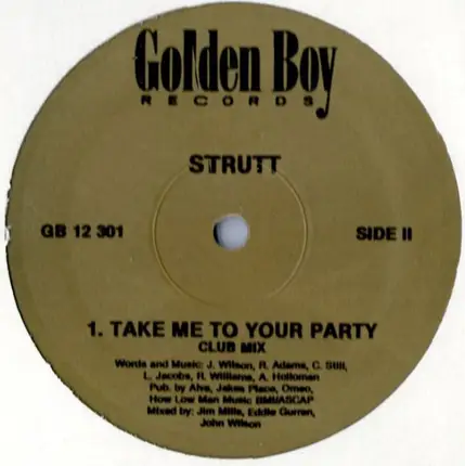 Strutt - Take Me To Your Party