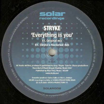 Stryke - Everything Is You