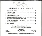 CD Single - Straight Clean and Simple - Second To None