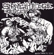 7inch Vinyl Single - Straight Edge Kegger - Fuck The Kids - Orange Transparent Vinyl