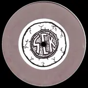 7inch Vinyl Single - Straight Edge Kegger / Knifethruhead - SXE Kegger / Roadkill Dicksuck - purple marbled 5'