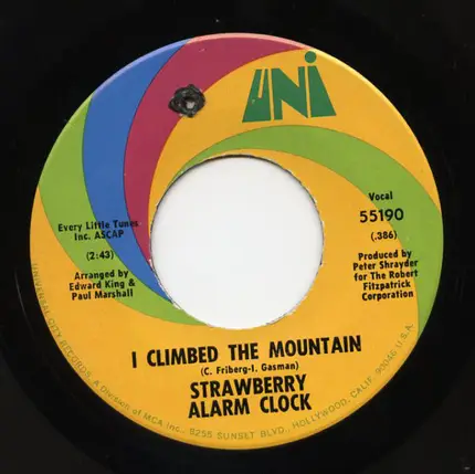 Strawberry Alarm Clock - Three / I Climbed The Mountain