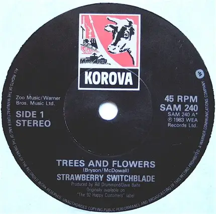 Strawberry Switchblade - Trees And Flowers