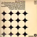 LP - Strawinsky - Die Geschichte vom Soldaten u.a., Dir. Strawinsky